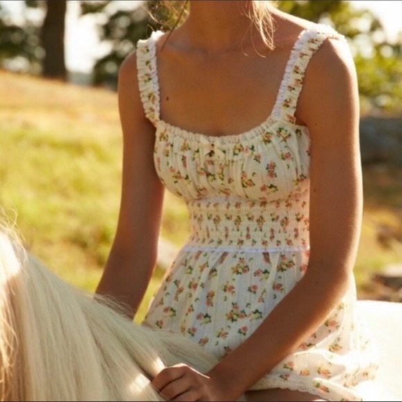 For Love & Lemons Lola pointelle dress - Picture 2 of 5